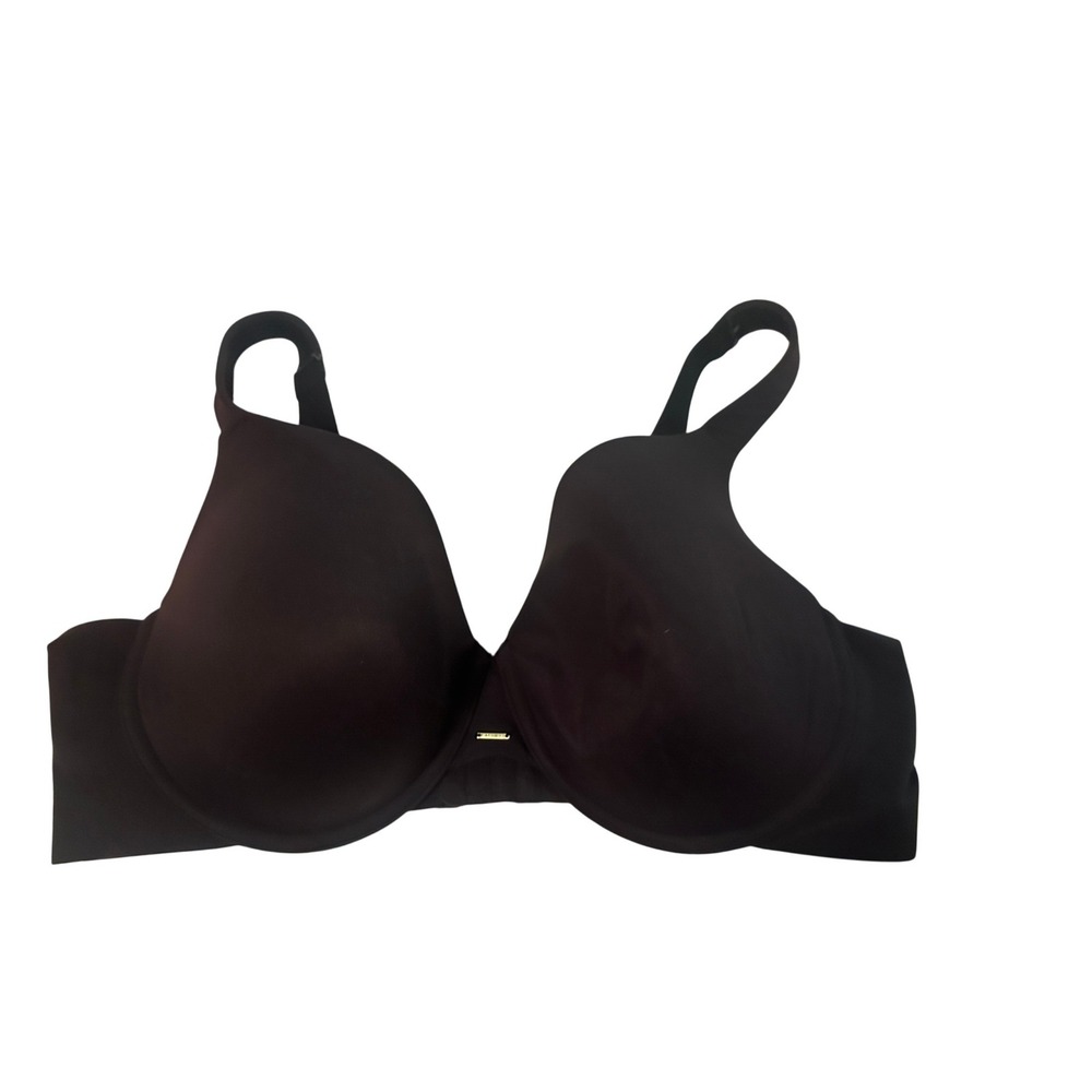 Cacique Womens Black Lightly Lined Full Coverage Underwire Bra 44DD